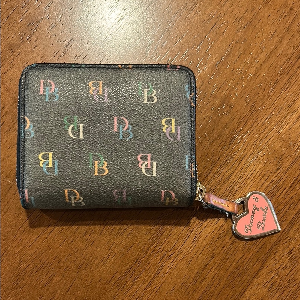 Dooney & Bourke Multicolor Logo Wallet